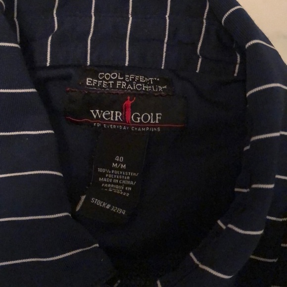 Mike Weir golf collared shirt. Great condition - Picture 3 of 4